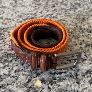 Collared Greens East Bay Belt Orange - Size 38
